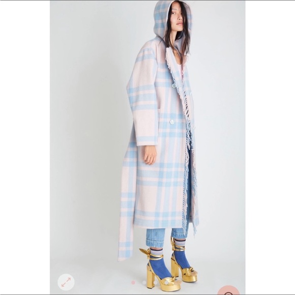 LoveShackFancy Plaid Coat - Picture 2 of 7